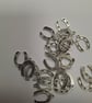 100 x Tibetan Antique Silver 16 x 12mm Horseshoe Charms