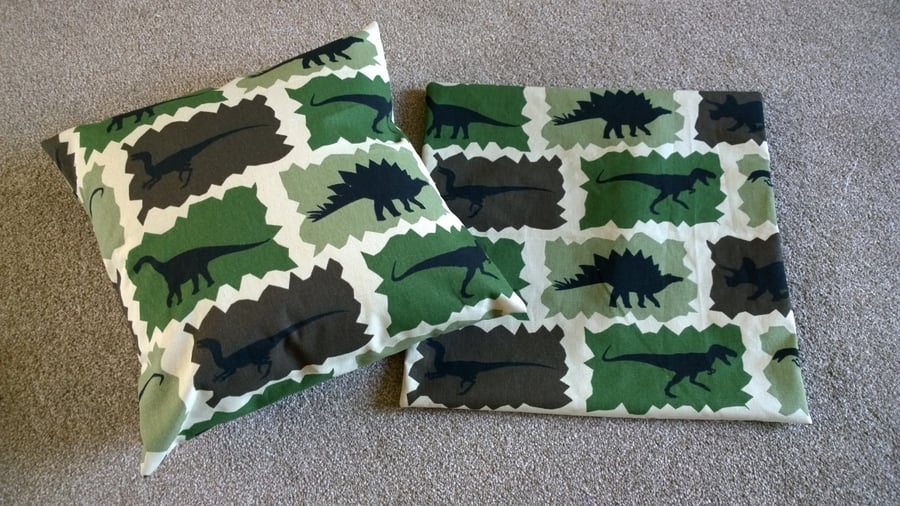 Dinosaur Cushion Cover