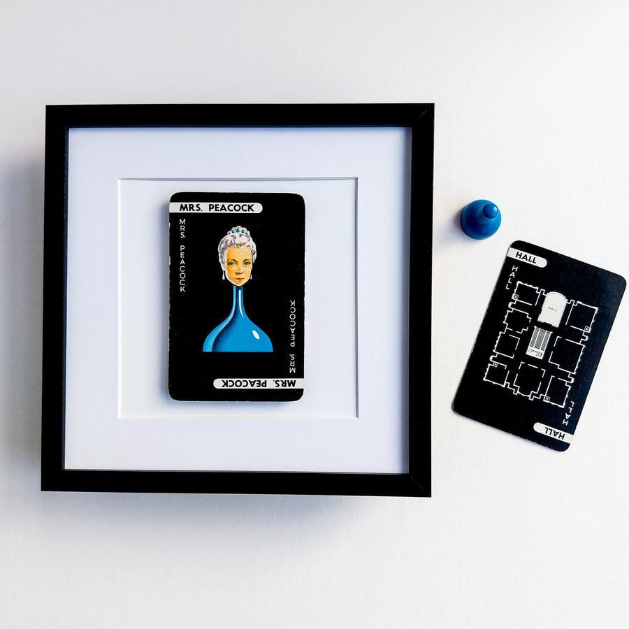 Original Vintage Cluedo CHARACTER cards artwork