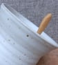 Salt pig or cellar hand thrown stoneware pottery handmade ceramic wheelthrown - Image 2