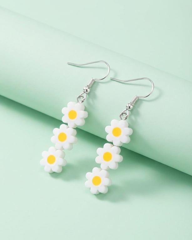 Daisy Drop Earrings 