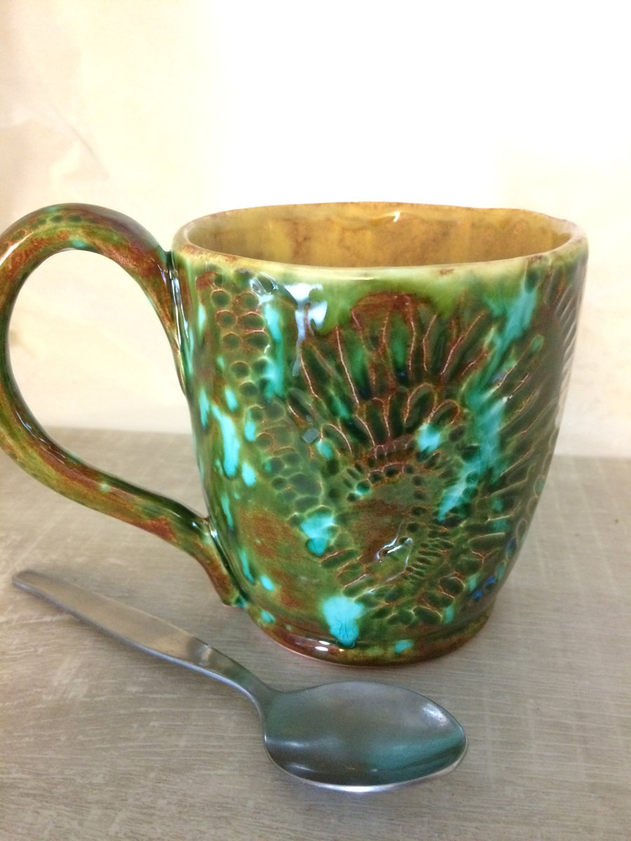 Fantasy Green Mug