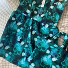 Little girls Halloween dress and matching tote bag age 2 a line tea dress 