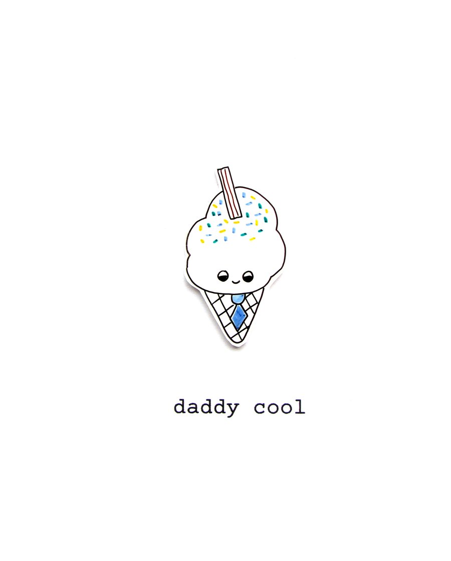 father's day card - daddy cool 