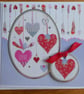 Love Hearts Card - Anniversary, Engagement, Wedding, Valentines - Image 3