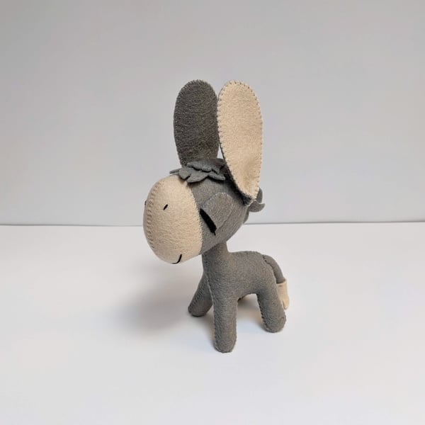Cute Donkey Soft Sculpture