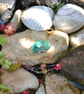 Resin Blue Ring with Eye - Image 2
