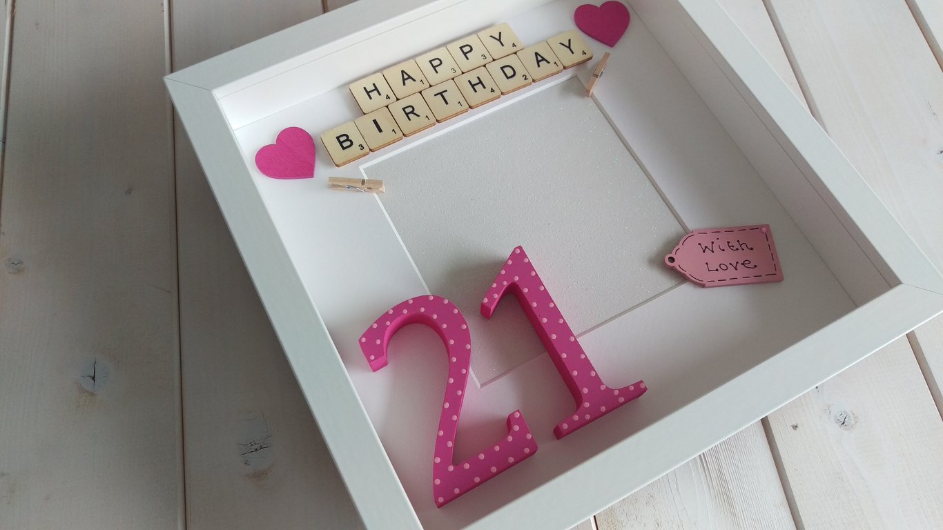21st Birthday Frame