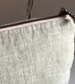 Large Linen Make Up Bag - Image 7