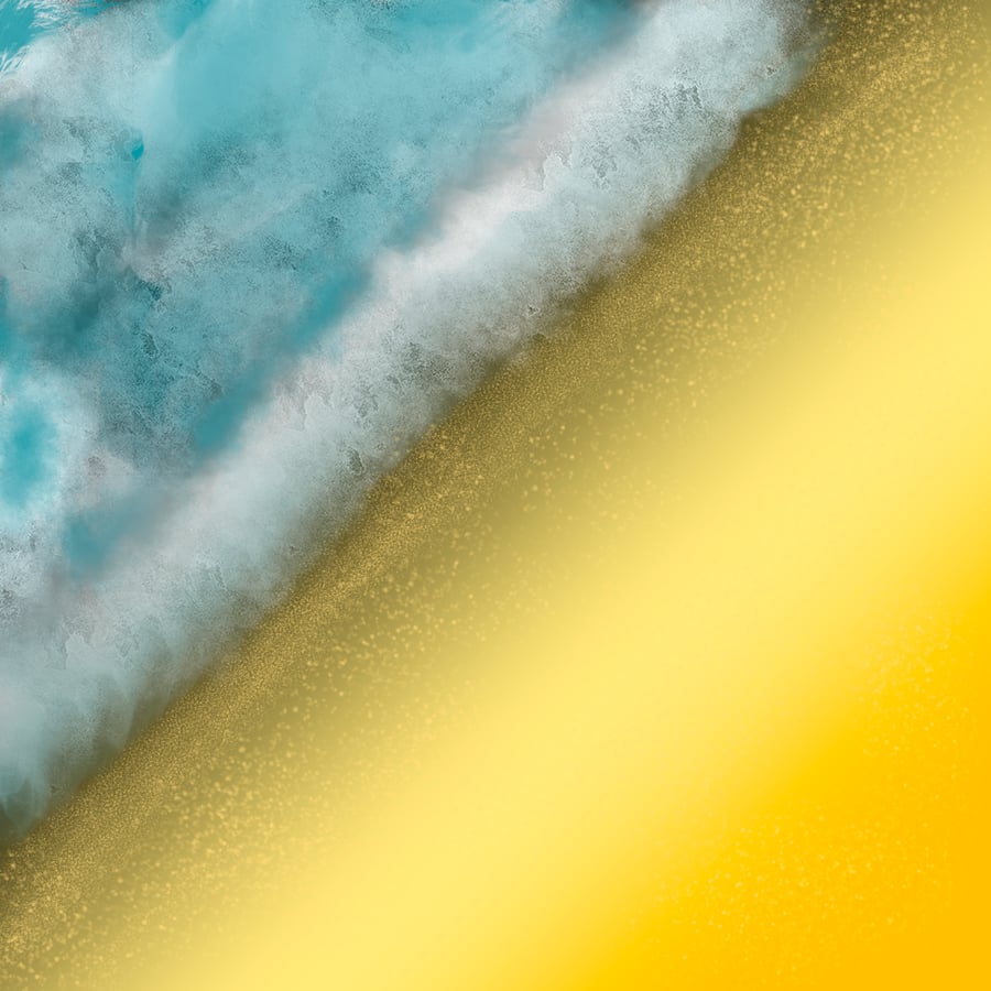 By The Ocean - A High Quality Rolled Canvas Print