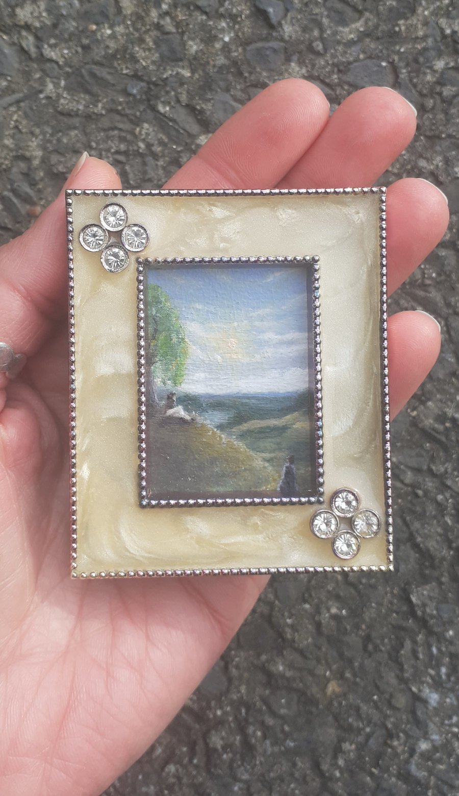Jane Eyre Miniature Painting