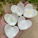 Personalised Mini Heart Ring Dish
