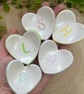 Personalised Mini Heart Ring Dish