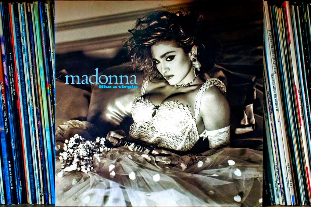 Madonna Like A Virgin Album Front Cover Photograph Print