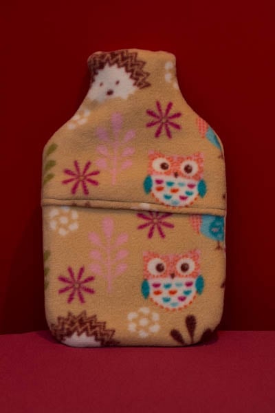 Woodland Fleece Hot Water Bottle Cover