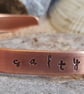 Hand Stamped Cuff Bangle - Image 3
