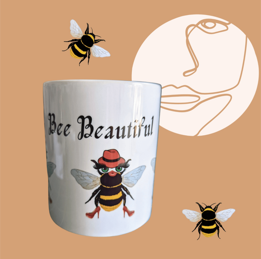 Bee Beautiful Mug