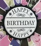 Handmade sunburst style birthday card - Image 3