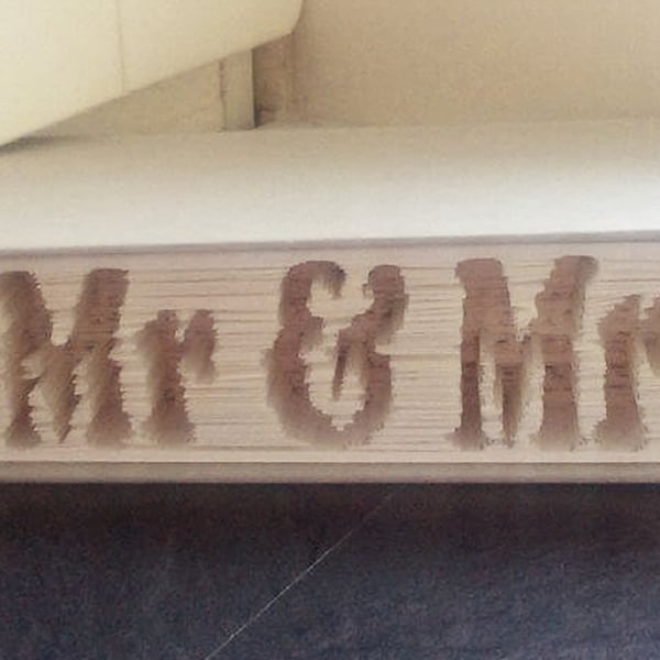 Mr & Mrs CUT & FOLD Book Folding Pattern - EMAILED PDF PATTERN