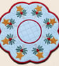 Christmas Star Candle Mat - Embroidered Festive Decor - Image 3