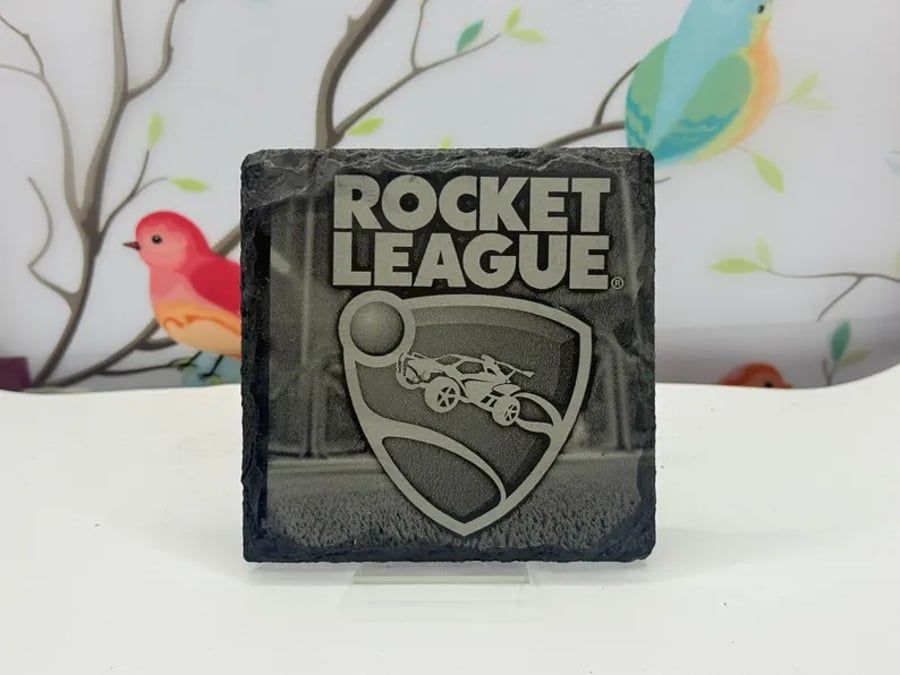 Rocket League Laser Etched Coaster