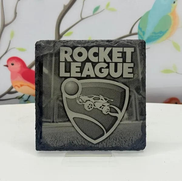 Rocket League Laser Etched Coaster
