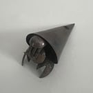 Small Hermit crab scrap cutlery sculpture 