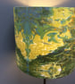 Yellow Abstract 50s 60s Hans Juda Vortex VIntage fabric Lampshade option - Image 5