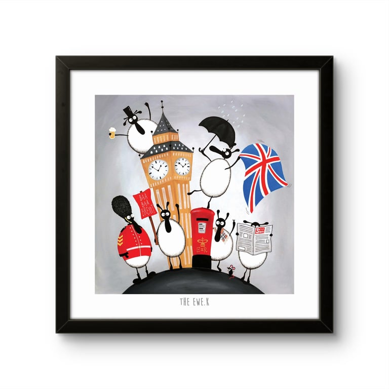 The Ewe.K - 10" print