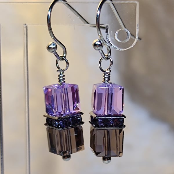 Crystal earrings 