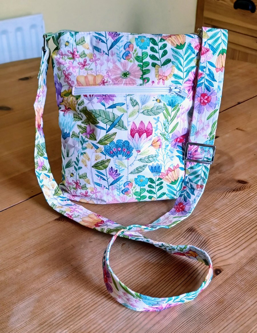 Floral Cross Body Bag