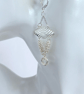Sterling Silver Chainmaille Statement Earrings - Image 5