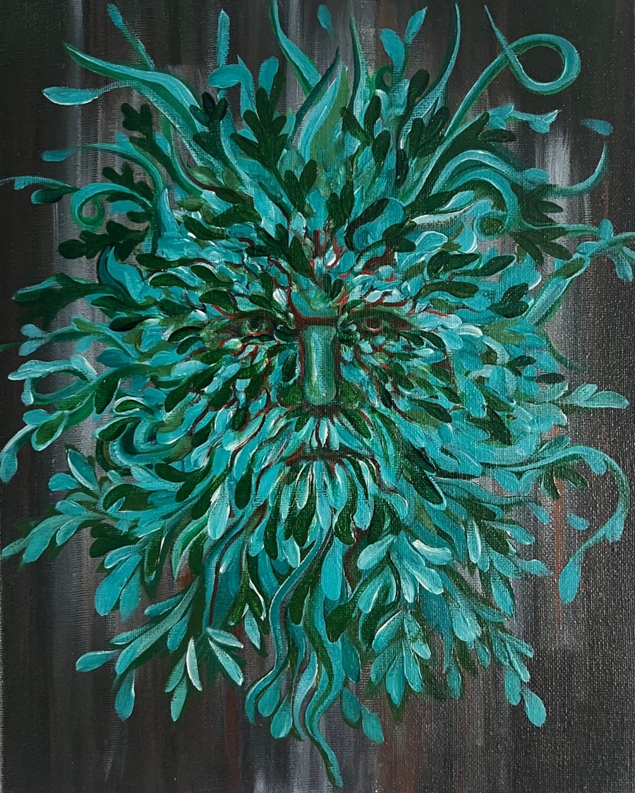 Image of The Green Man Original Painting