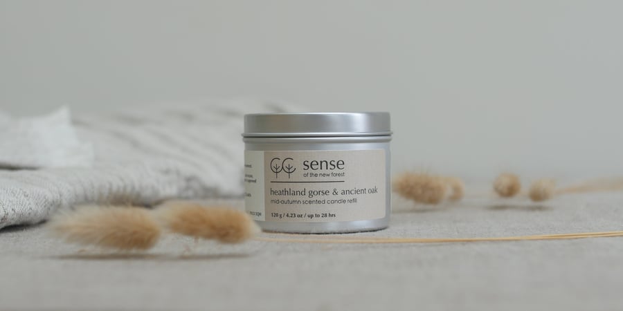 Handmade Candle Refills Inspired by the New Forest