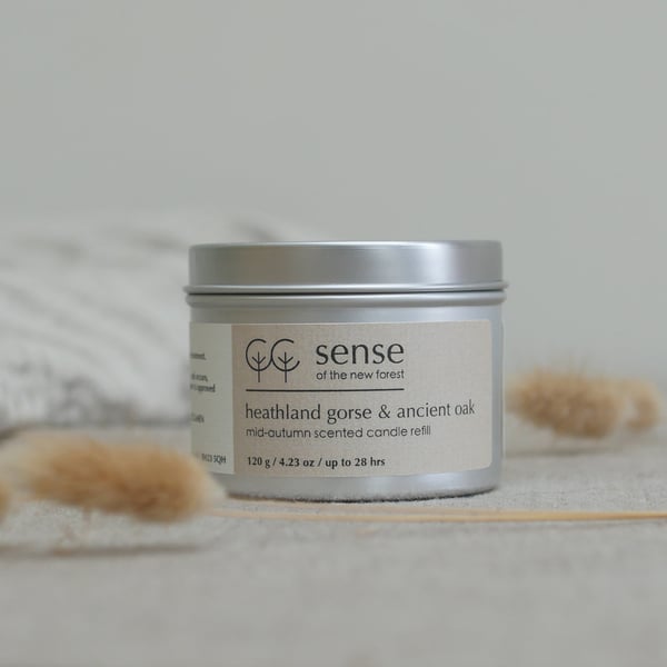 Handmade Candle Refills Inspired by the New Forest