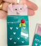 Pigs in blankets , fused glass Christmas decoration  - Image 5