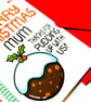 Funny Mum Christmas Card, Mum Christmas Pudding Card From Children  - Image 9