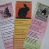 Bunny Poem Bookmarks