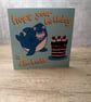 Happy shark with cake birthday card - Image 3