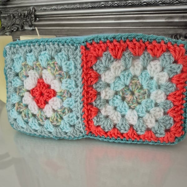 Colourfull Crochet make up bags