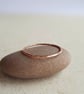 Hammered Copper Stacking Ring - Ultra Slim 1mm Band - Image 1