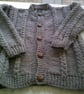 26 inch Aran Cardigan