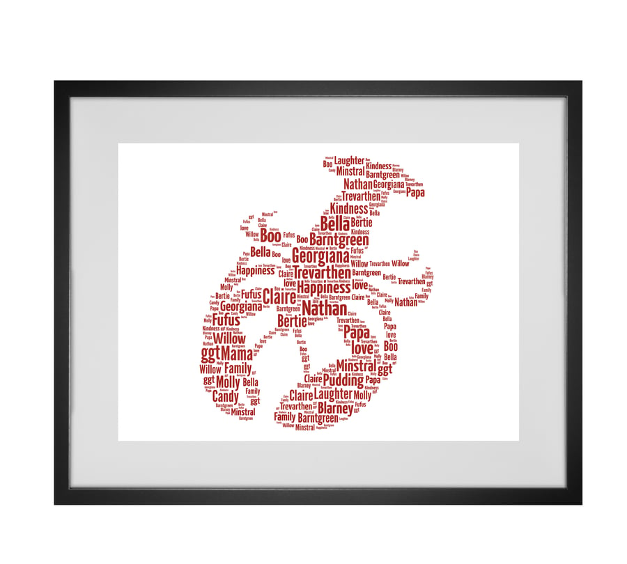 Personalised Lobster Design Word Art Gifts  