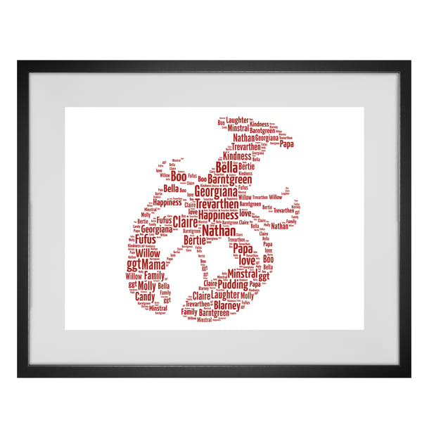 Personalised Lobster Design Word Art Gifts  