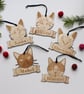 Personalised Christmas Cat Decoration - Image 1