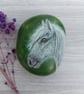 Eriskay Pony OOAK Hand Painted Pebble. Unique Gift For Native Pony Lovers