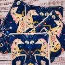 Horse reusable bamboo wipes (set of five)