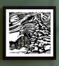 Dear Santa - Linocut Print - Image 2