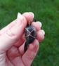 Simple Copper Wire Wrapped Black Pebble Pendant - Image 8
