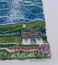 Sparkle Cottage - Painted paper collage. A4 Mounted only - Image 8